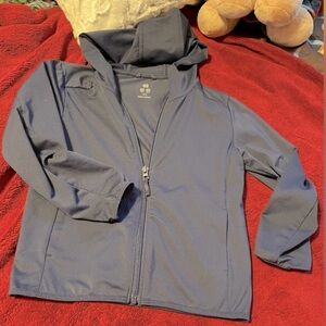 UNIQLO OUTERWEAR hooded jacket UV protection 4-5 Unisex~girl/boys jacket NWOT